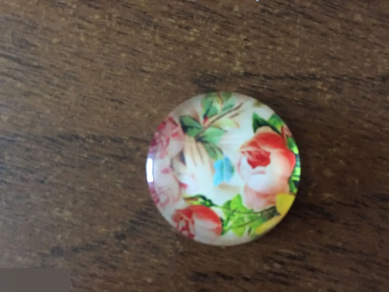 Цветы 24-25 мм стеклянный кабошон для украшений