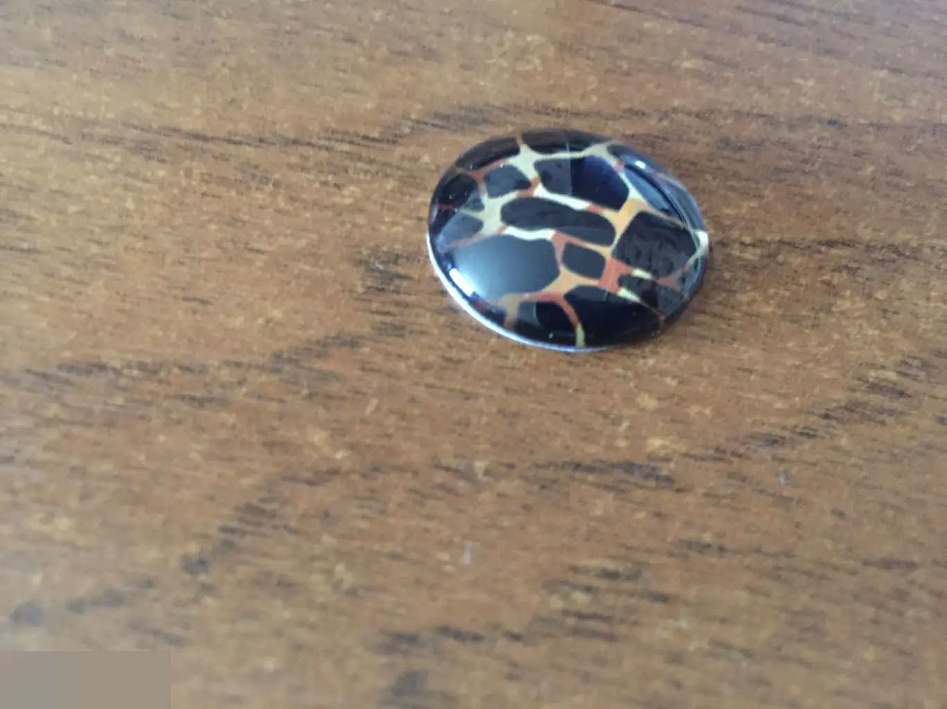 Узор 24-25 мм стеклянный кабошон для украшений 1