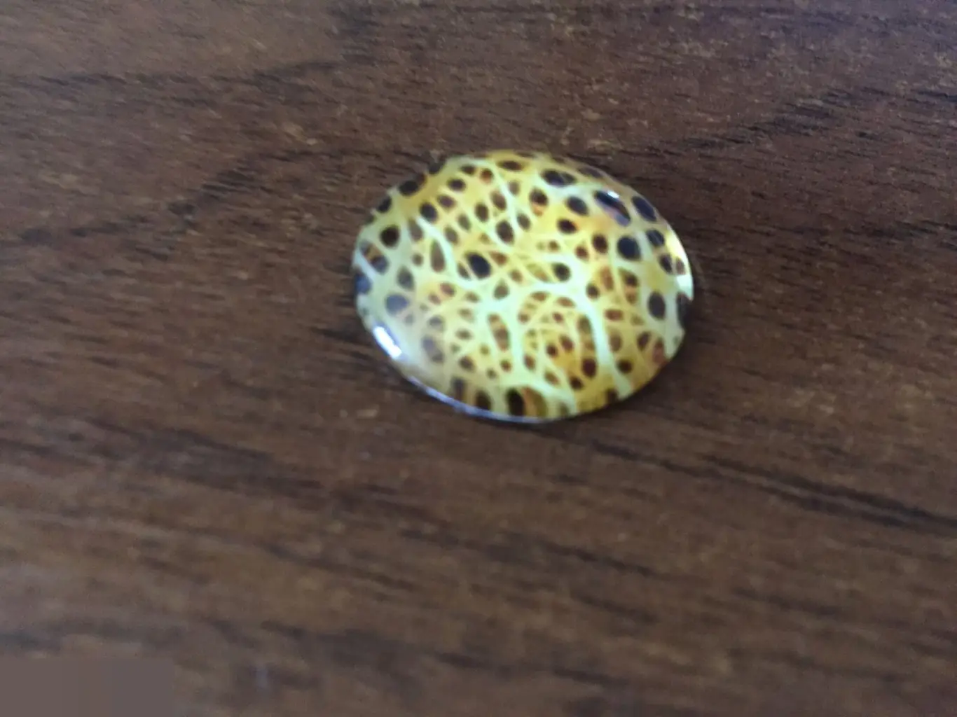 Узор 24-25 мм стеклянный кабошон для украшений 1