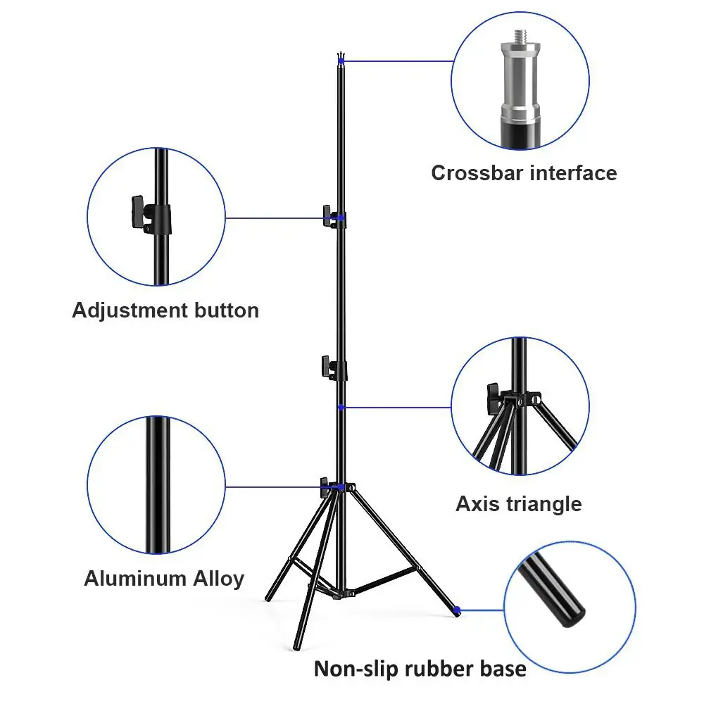 Штатив для телефона и фотокамеры 160 см 1