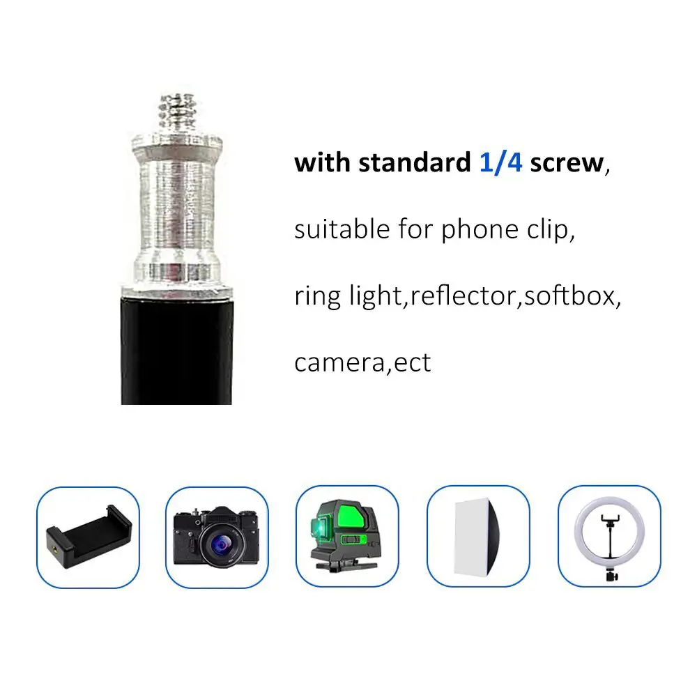 Штатив для телефона и фотокамеры 160 см 2