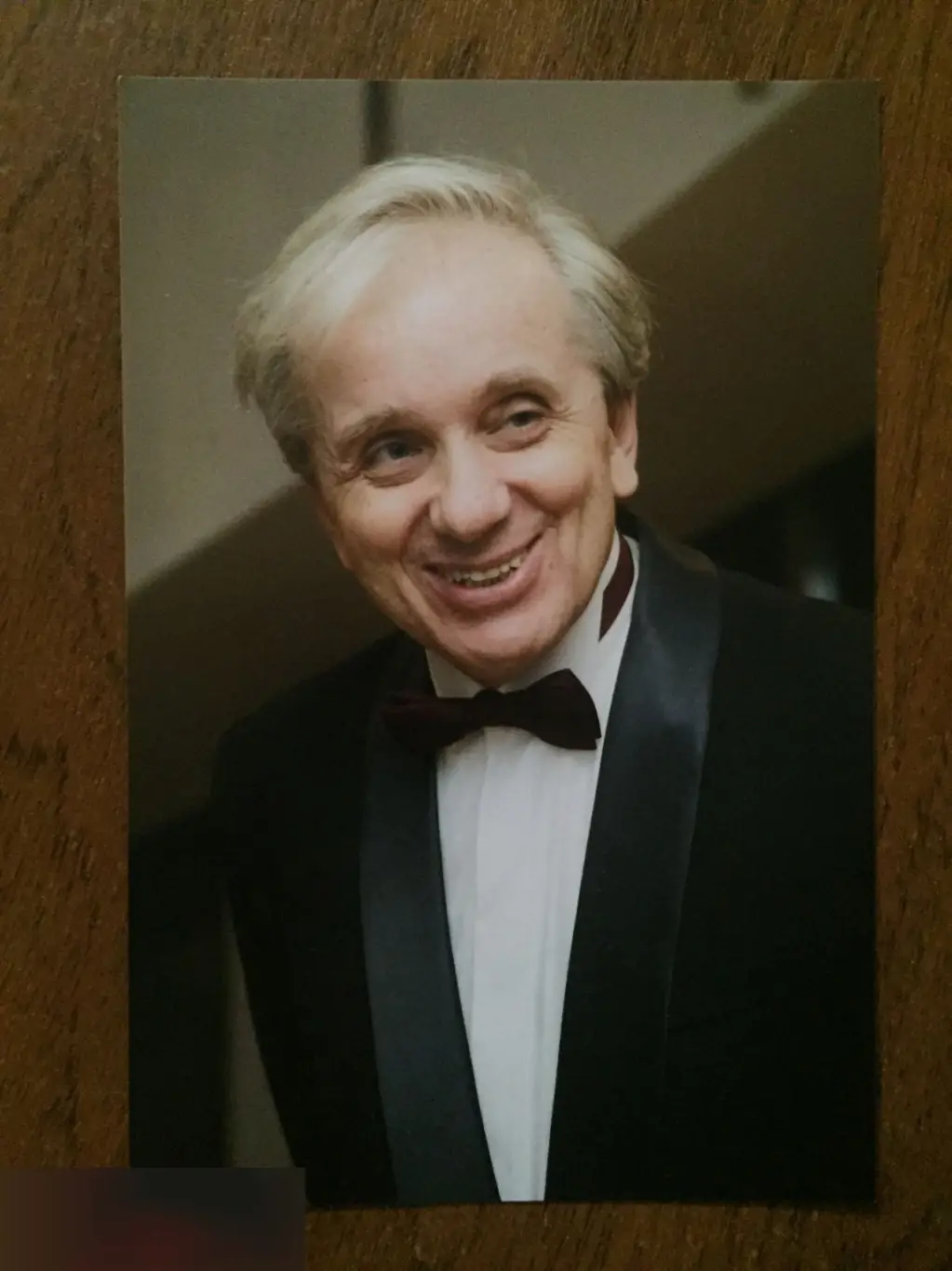 Евгений Стеблов автограф на фото