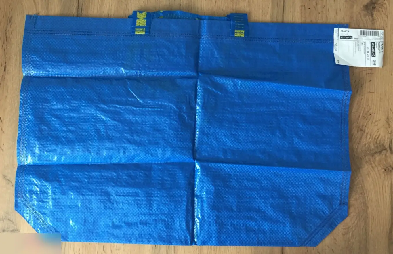 Ikea Икеа сумка 18х45х45 см 36 литров новая 2