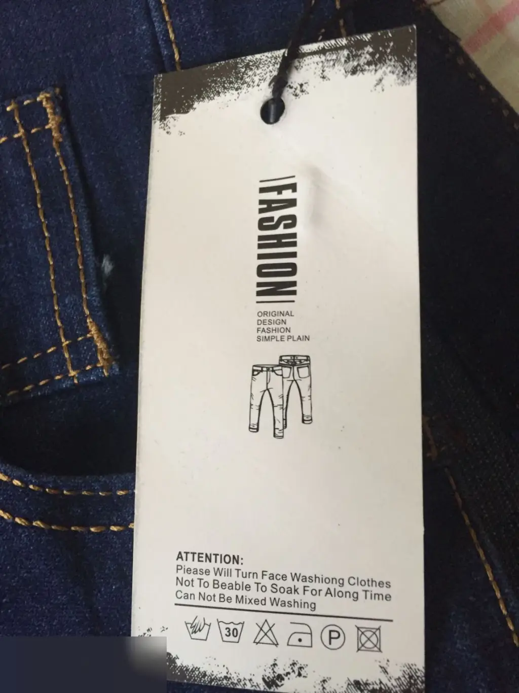 Мужские джинсы новые с биркой Size 33 Китай 2