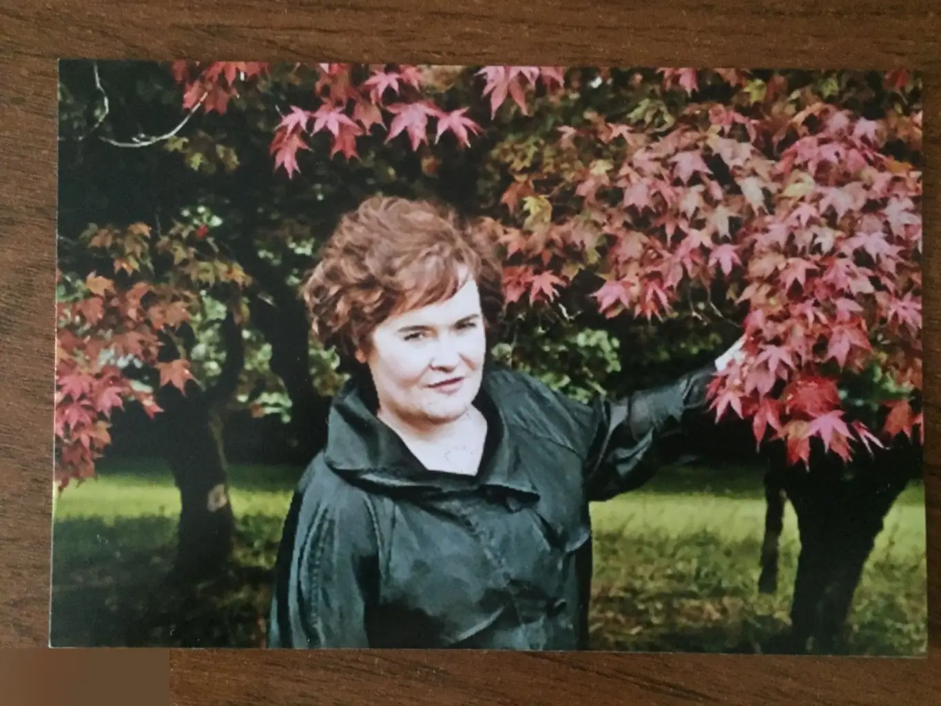 Сьюзан Бойл автограф на фото