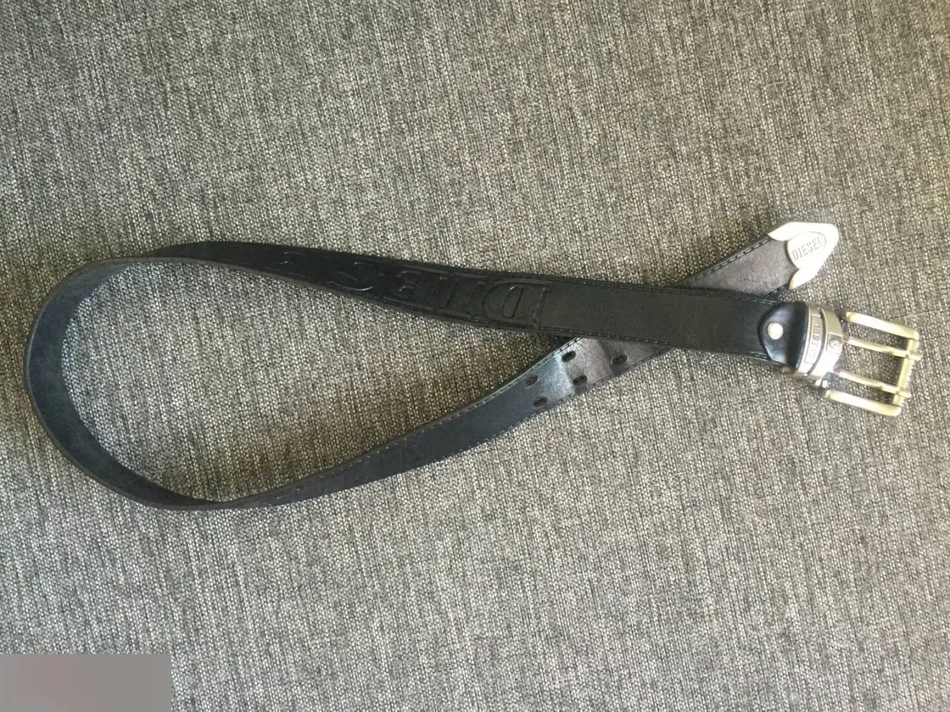 Diesel U.S.A. мужской ремень винтаж б/у Italy Италия 106 см 2