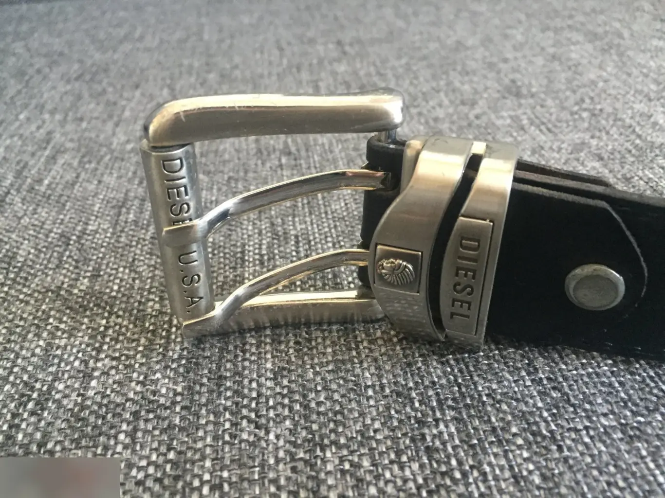 Diesel U.S.A. мужской ремень винтаж б/у Italy Италия 106 см 4