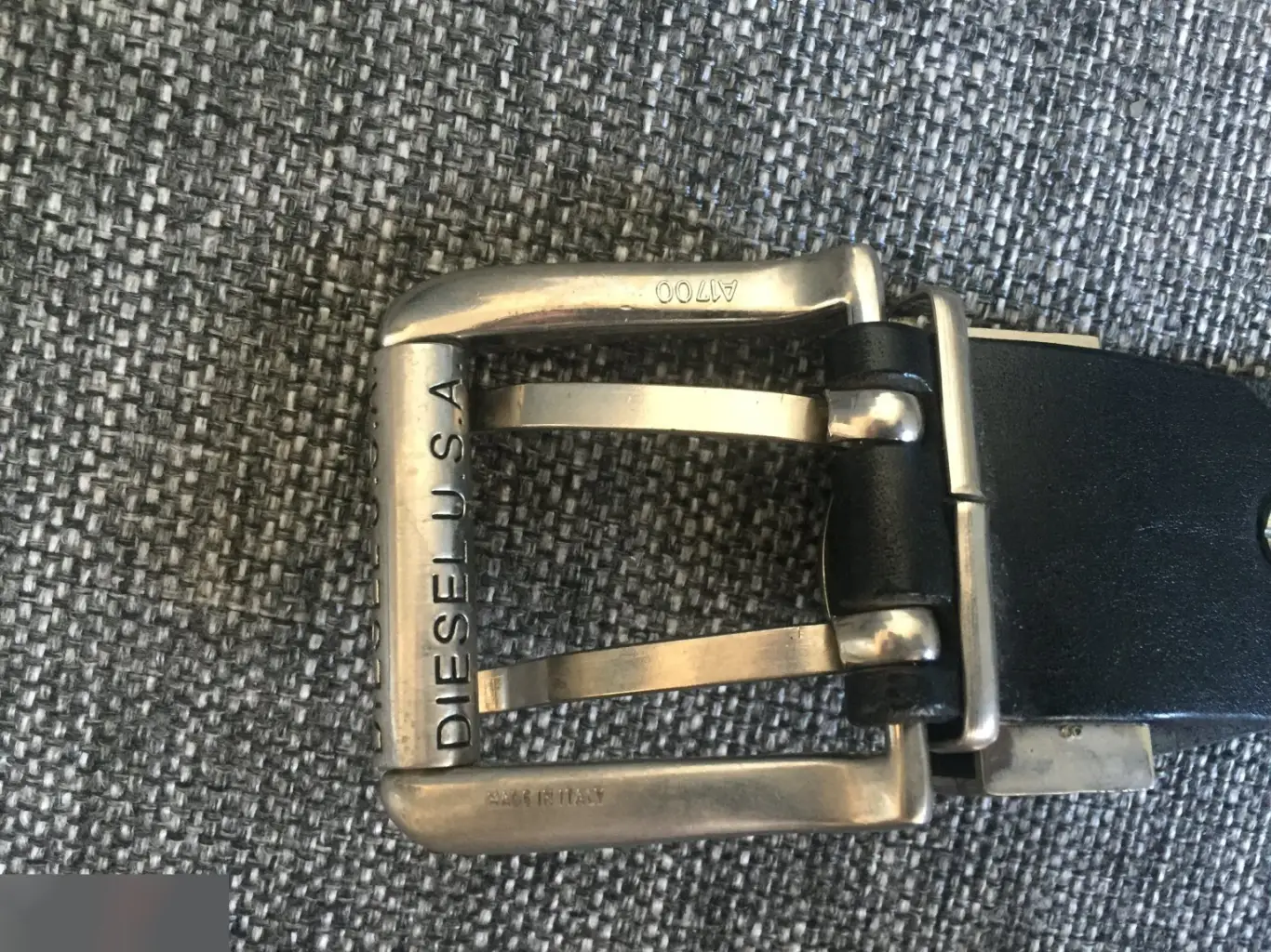 Diesel U.S.A. мужской ремень винтаж б/у Italy Италия 106 см 5