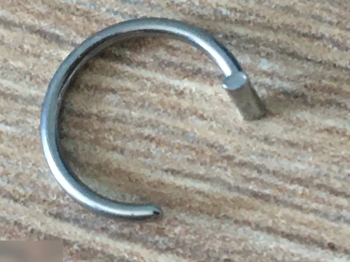 Фейк-пирсинг 8 мм в губу