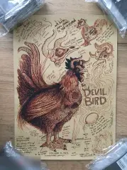 The Devil Bird постер плакат 21х30 см