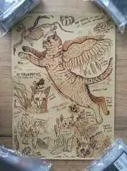 Cattawampus постер плакат 21х30 см