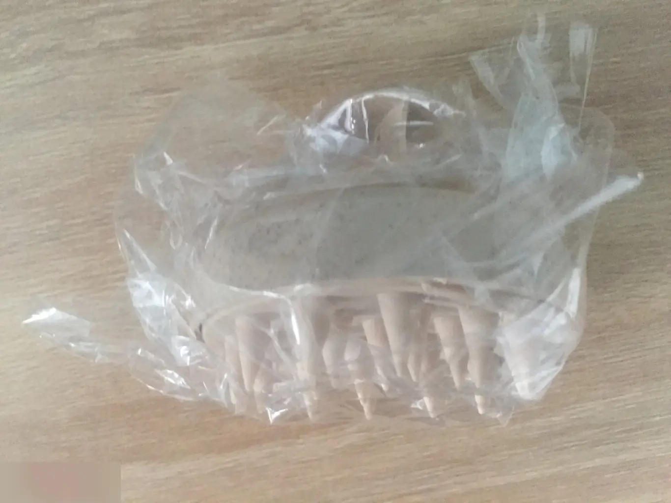 Массажер для мытья головы пластик силикон