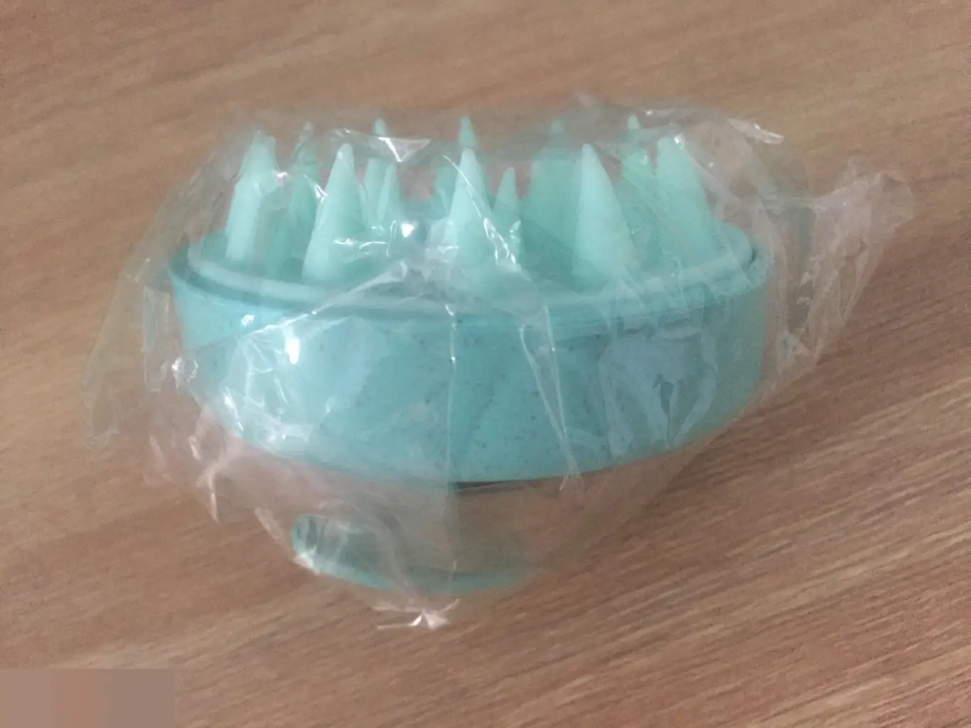 Массажер для мытья головы пластик силикон