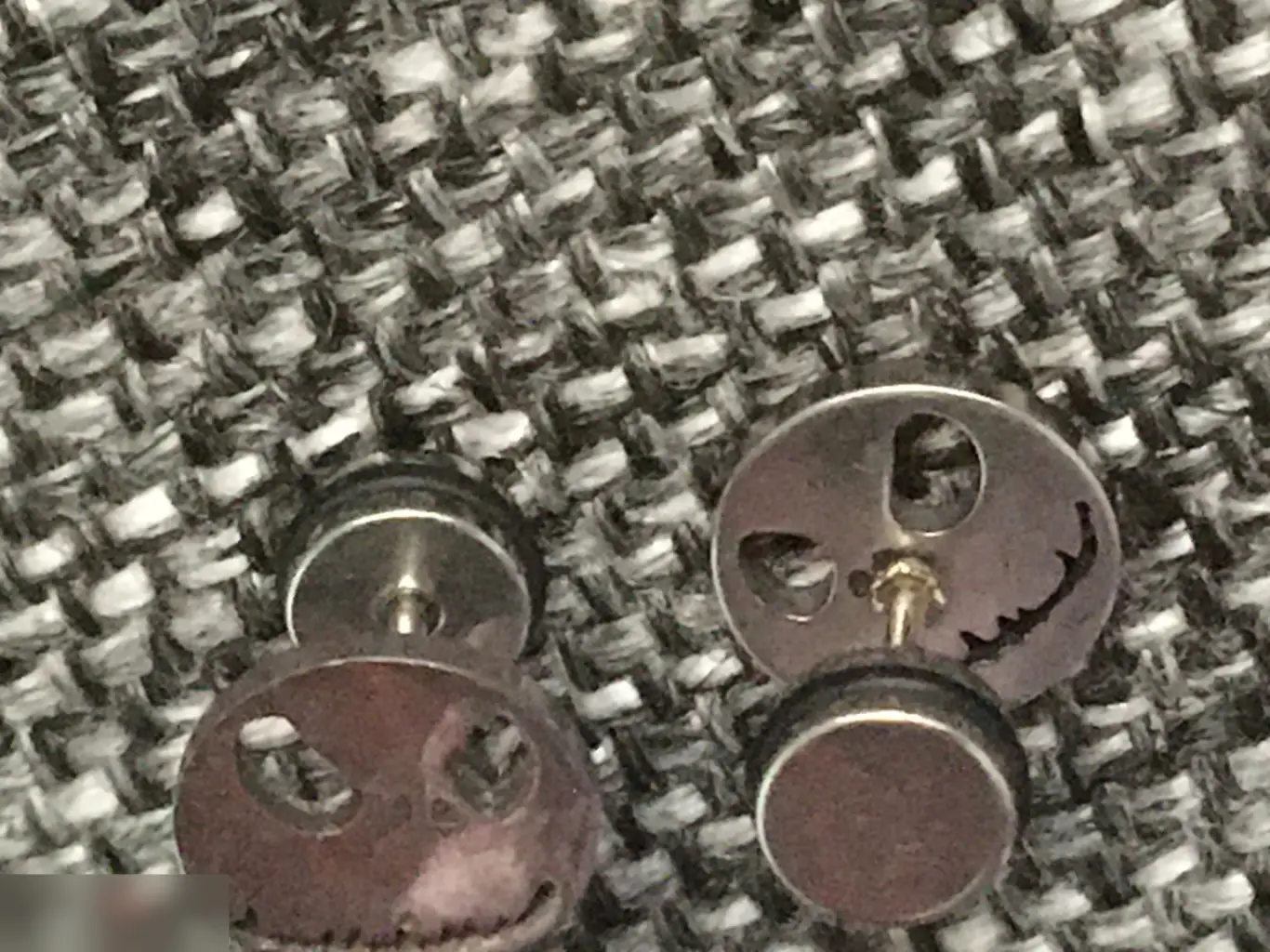 Джек Скеллингтон Кошмар перед Рождеством серьги-гвоздики 2