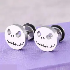 Джек Скеллингтон Кошмар перед Рождеством серьги-гвоздики