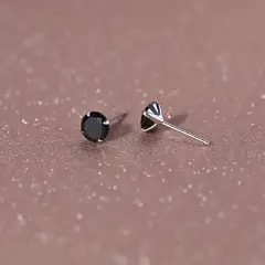 Серьги-гвоздики 4 мм