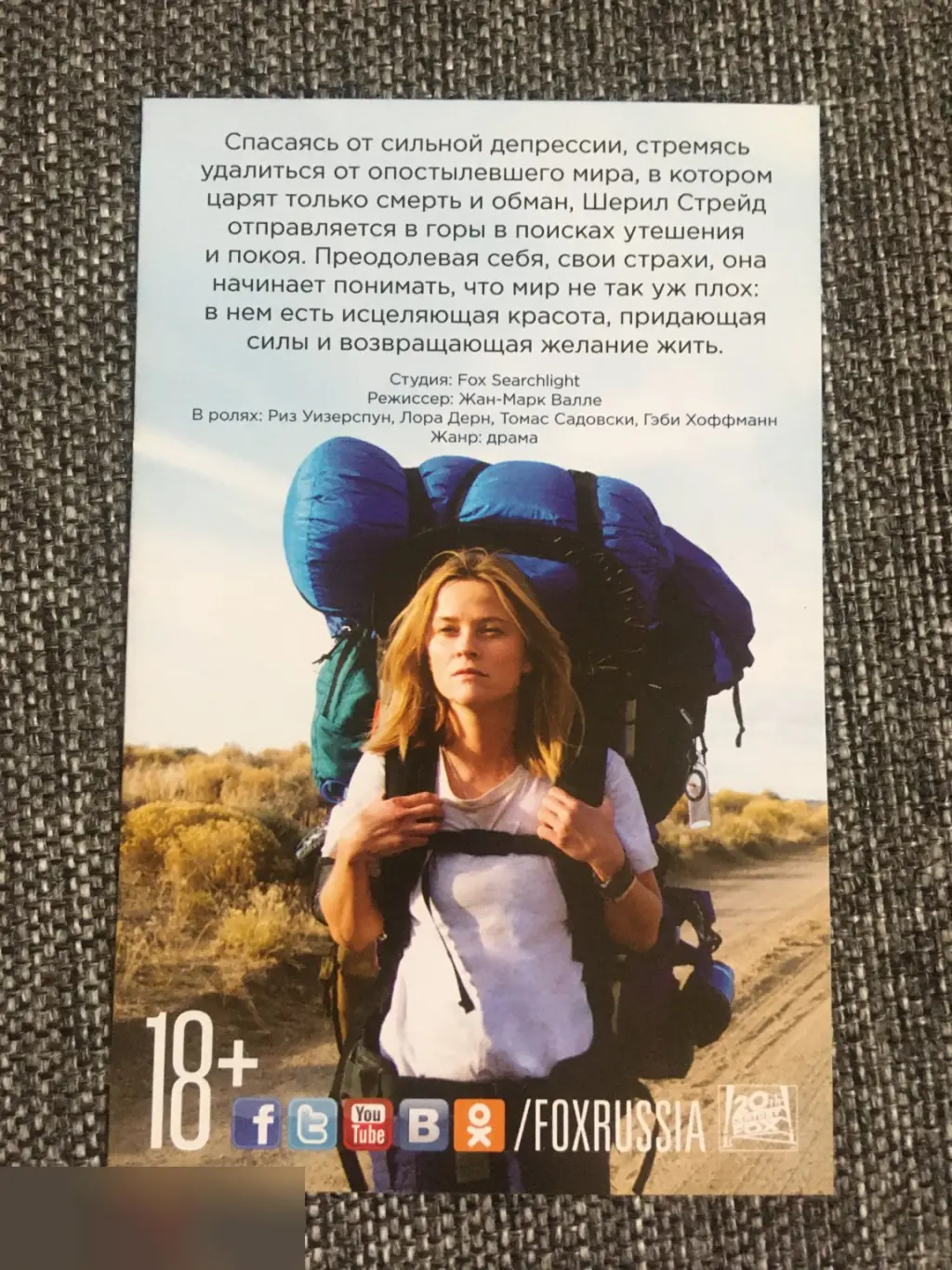 Дикая флаер листовка 1