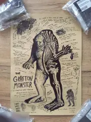 The Grafton Monster Графтонское чудовище постер плакат 21х30 см
