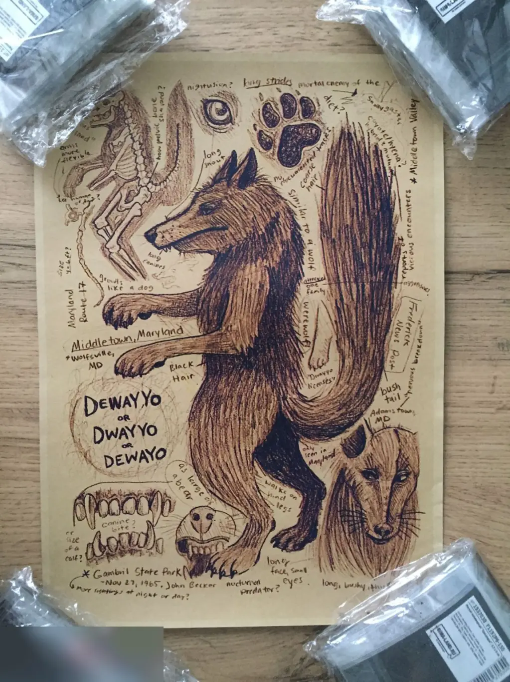 Dewayyo or Dwayyo or Dewayo постер плакат 21х30 см