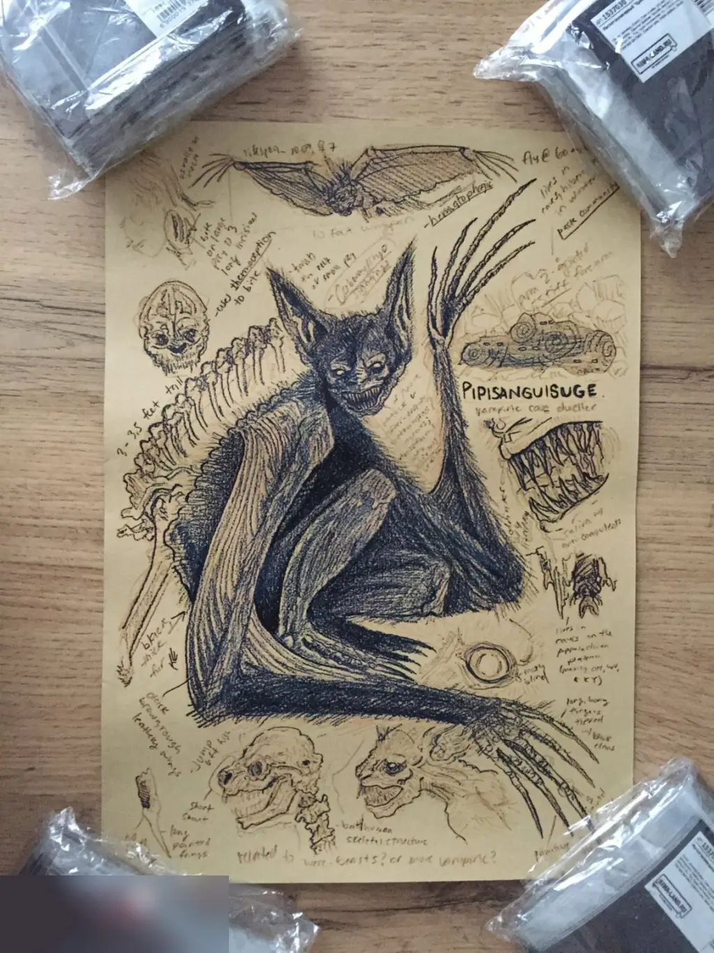 Pipisanguisuge постер плакат 21х30 см