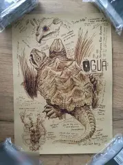 Ogua постер плакат 21х30 см