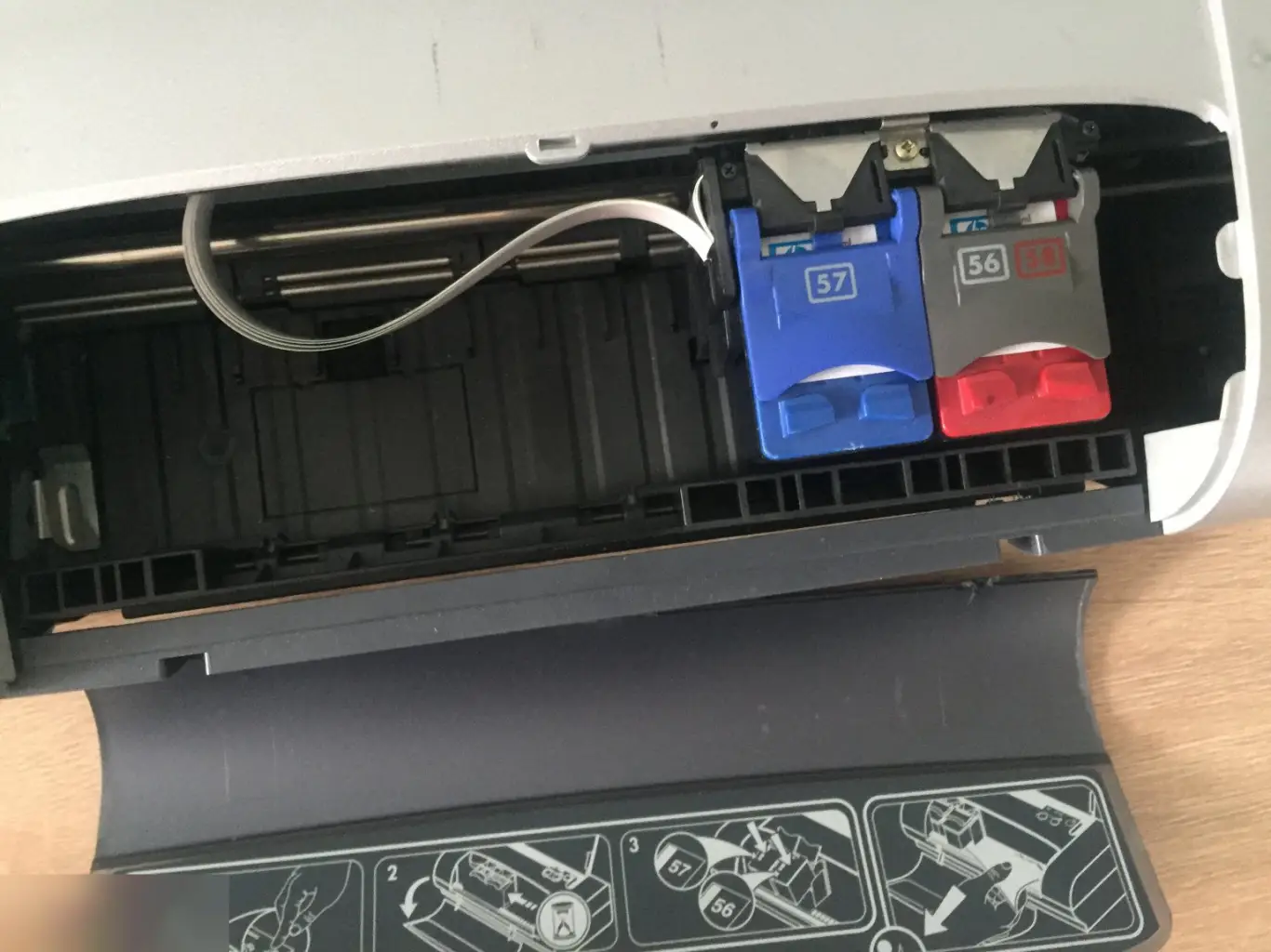 HP Deskjet 450 портативный струйный принтер 2