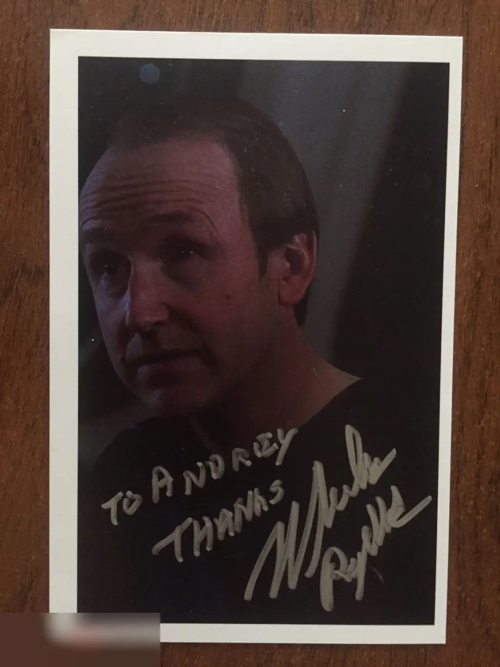 Уитни Ридбек автограф