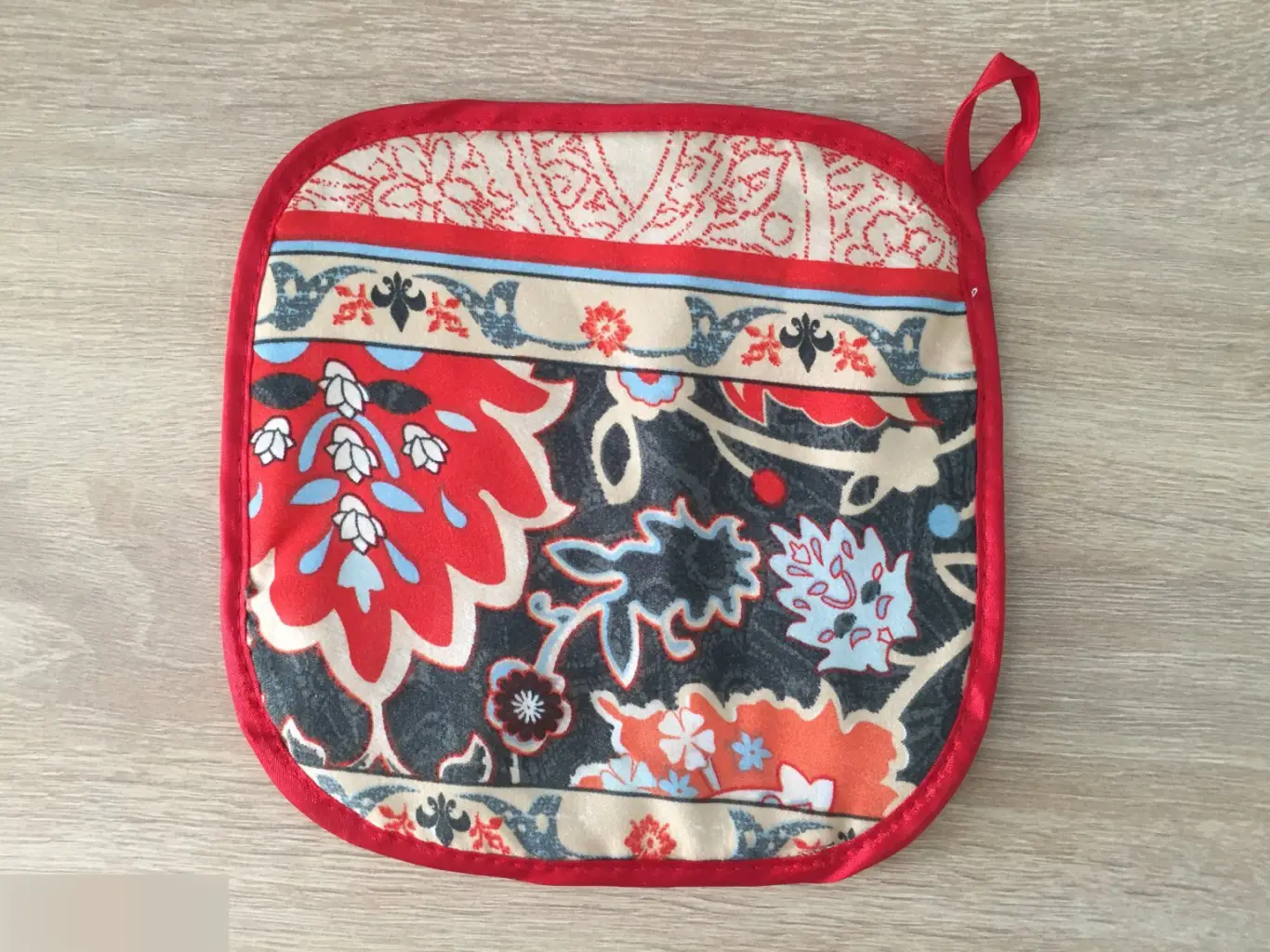 Прихватка Доляна 20х20 см новосатин