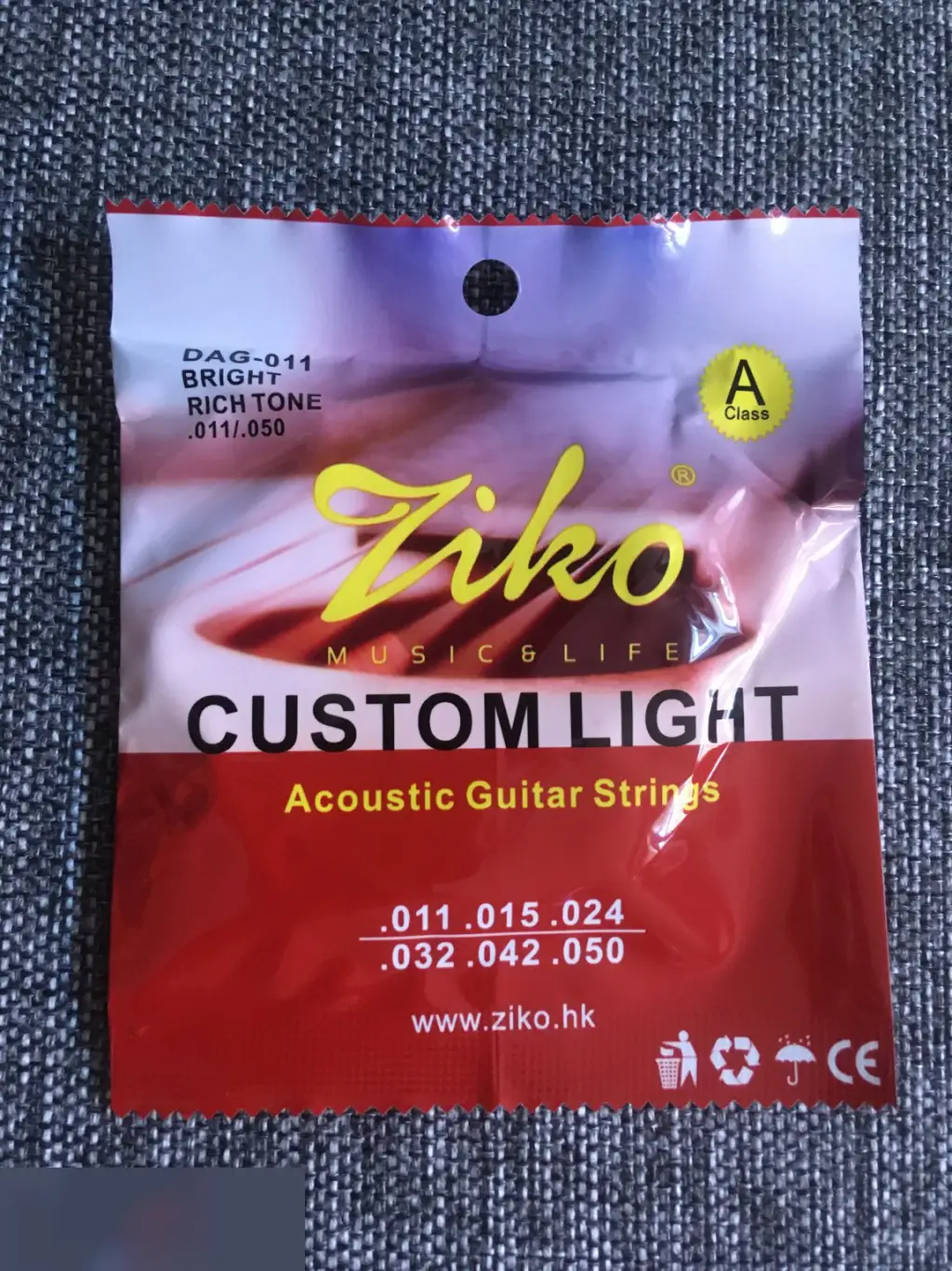 Струны для акустической гитары ZIKO DAG-011, 11-50