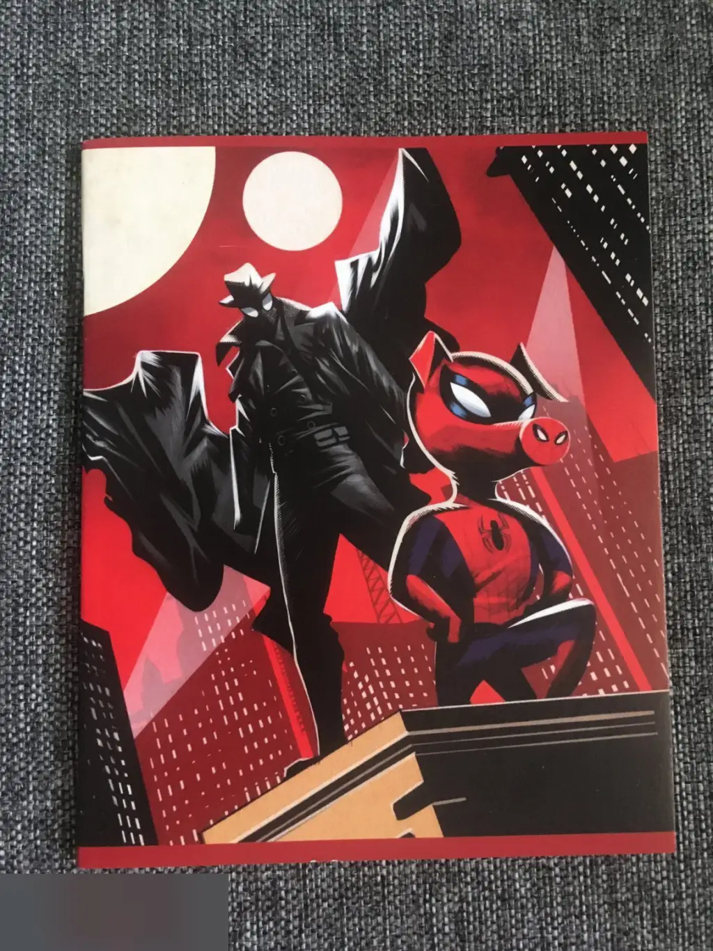 Человек-паук тетрадь 48 листов A5 клетка