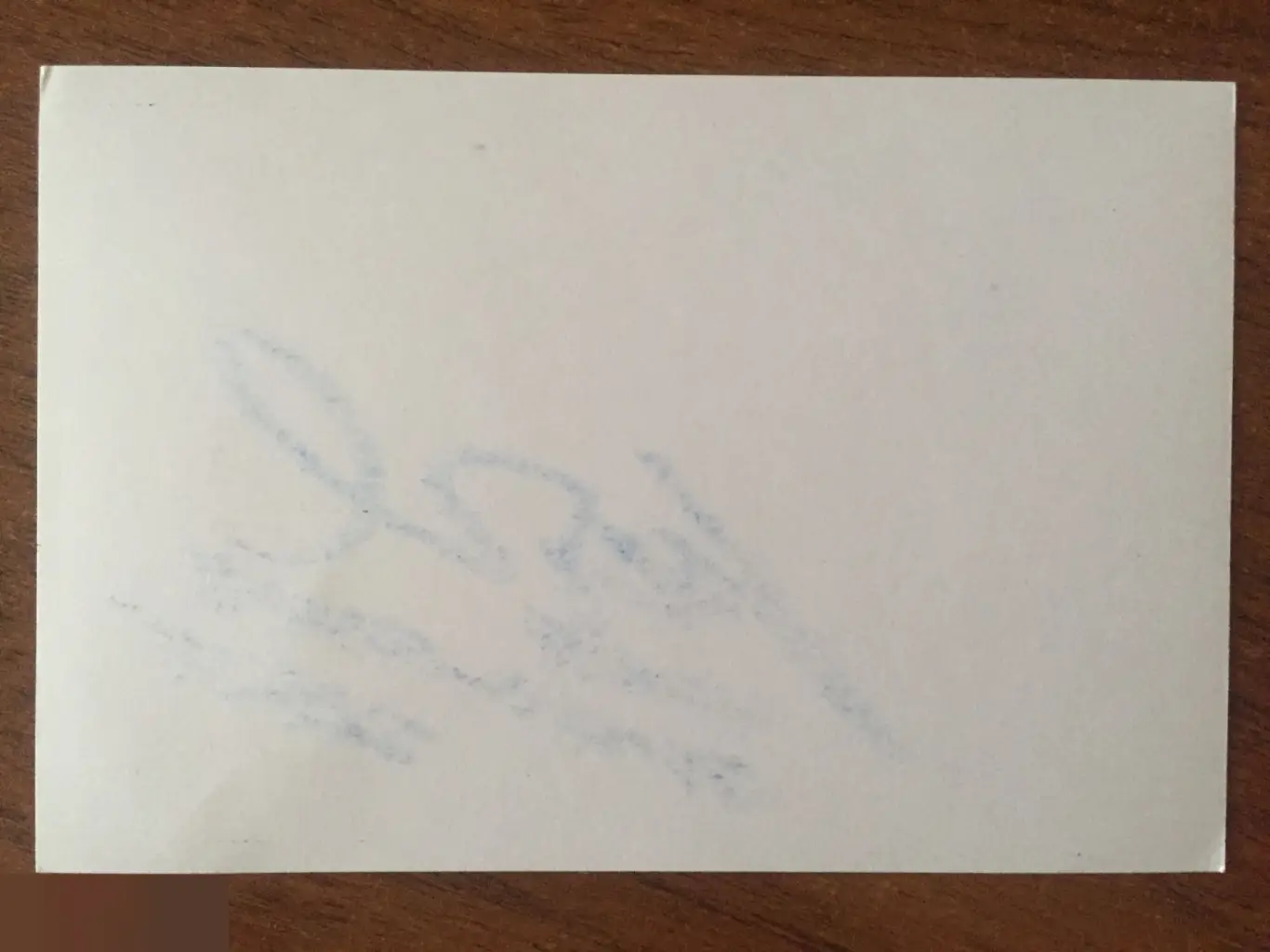 Мэттью Вуд автограф на картонном фото Генерал Гривус Звёздные войны 1