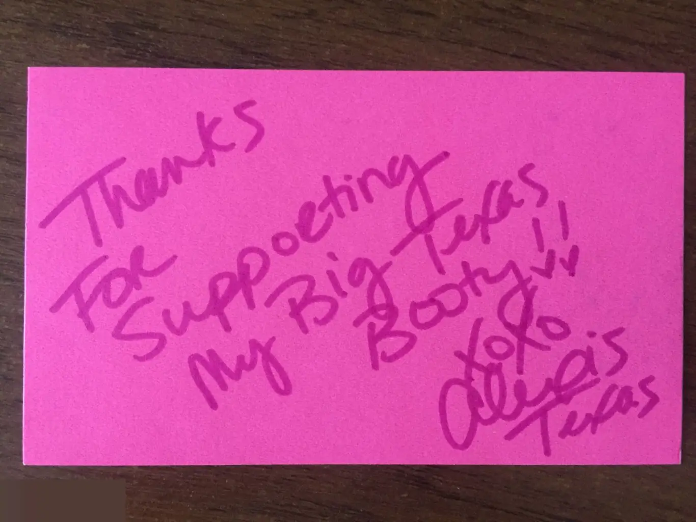 Alexis Texas Алексис Тексас автограф