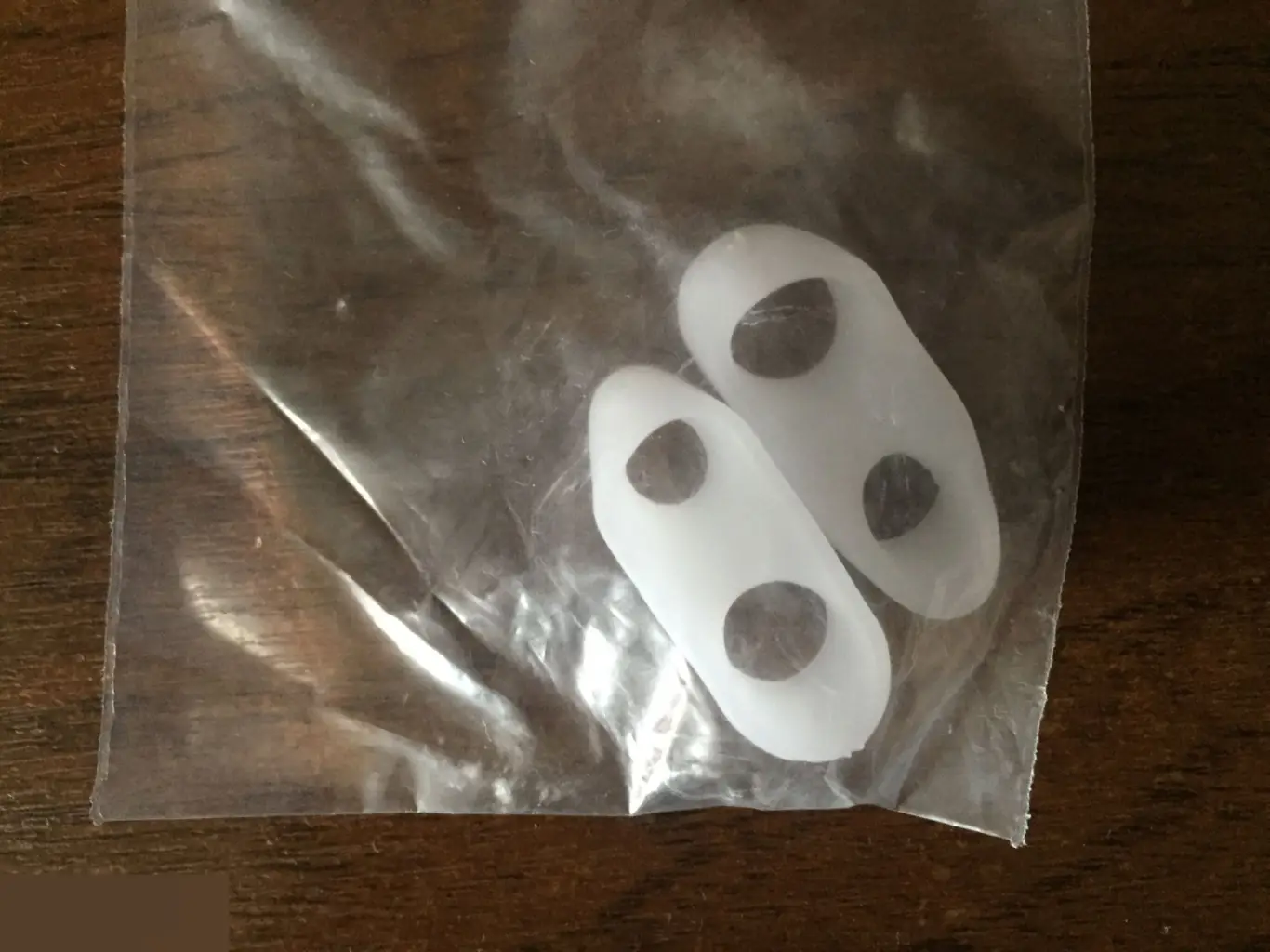 Пара разделителей для пальцев ног 1