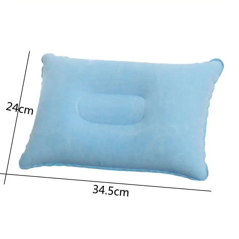 Подушка надувная синяя 34,5х24 см 1