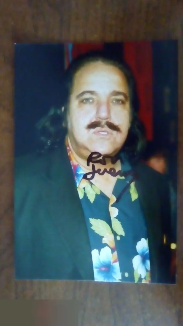 Рон Джереми автограф на фото