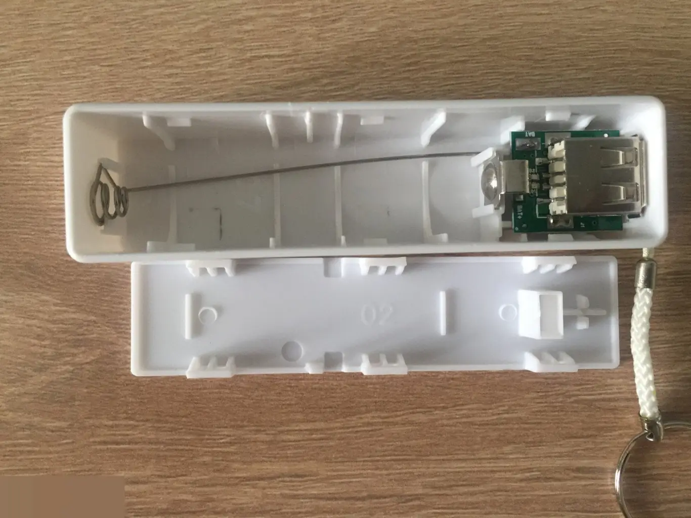 Кейс корпус пустой PowerBank для аккумулятора 18650 1