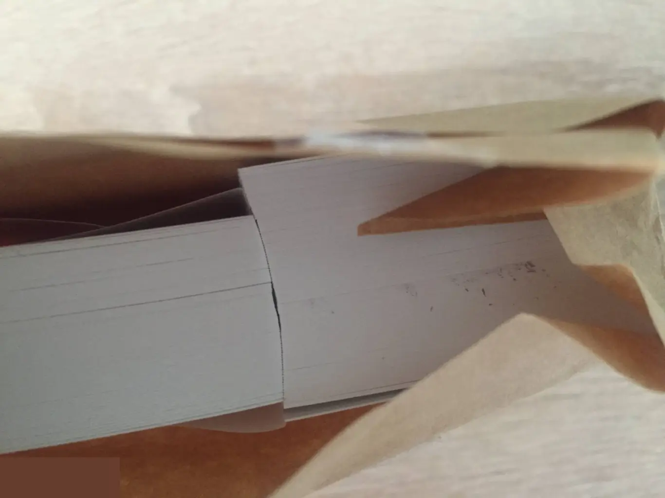 Бумага для визиток чистая