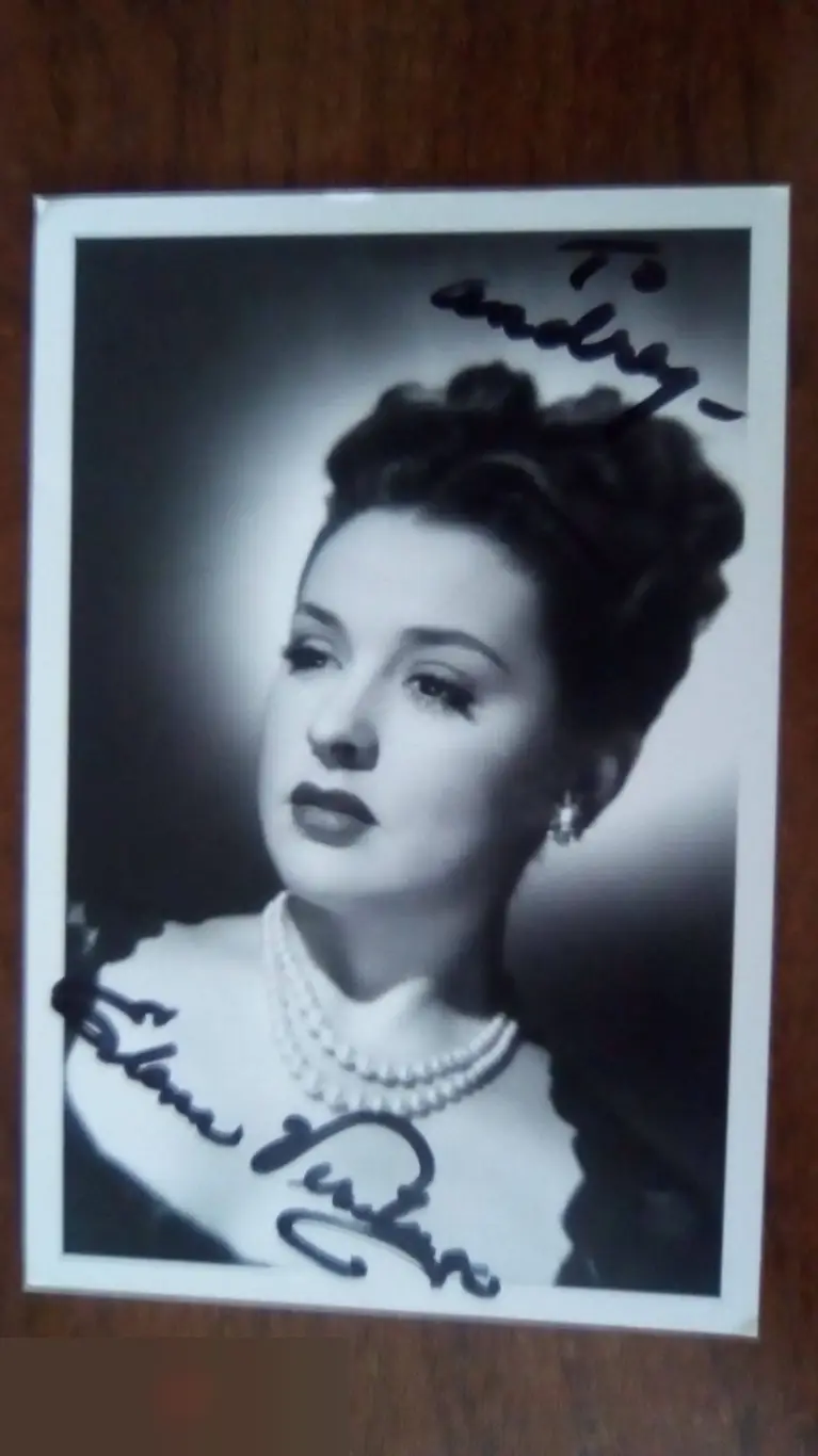 Елена Вердуго автограф