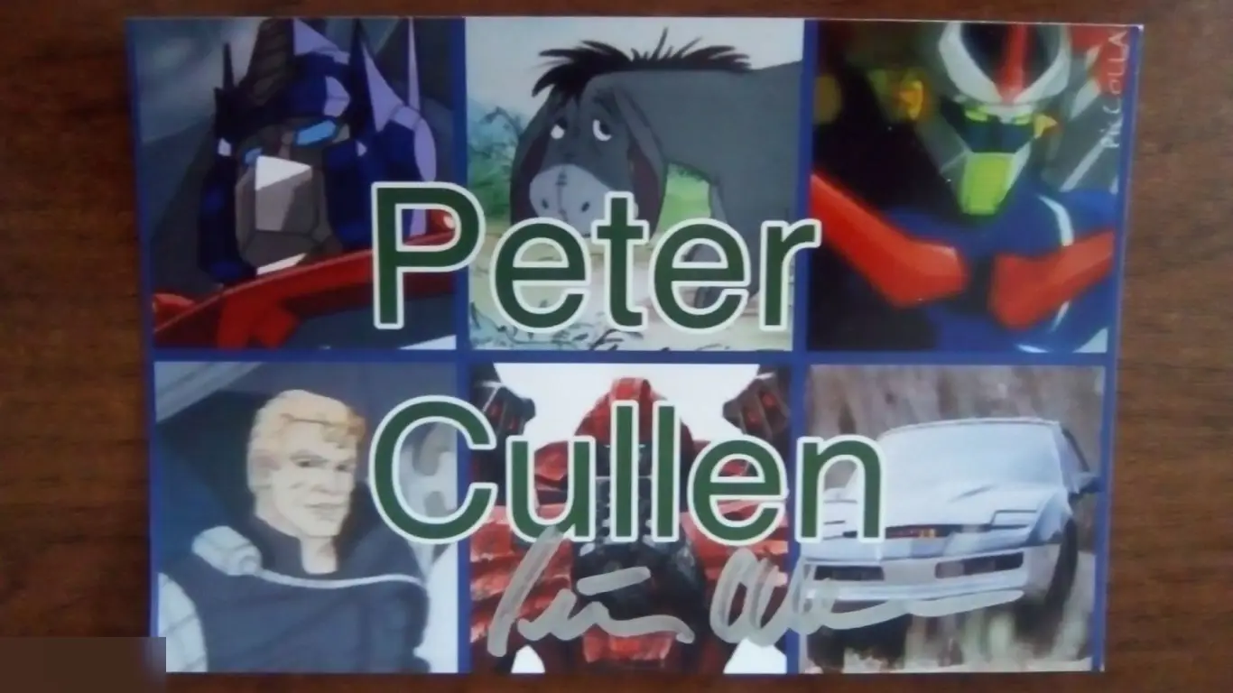 Питер Каллен автограф на фото