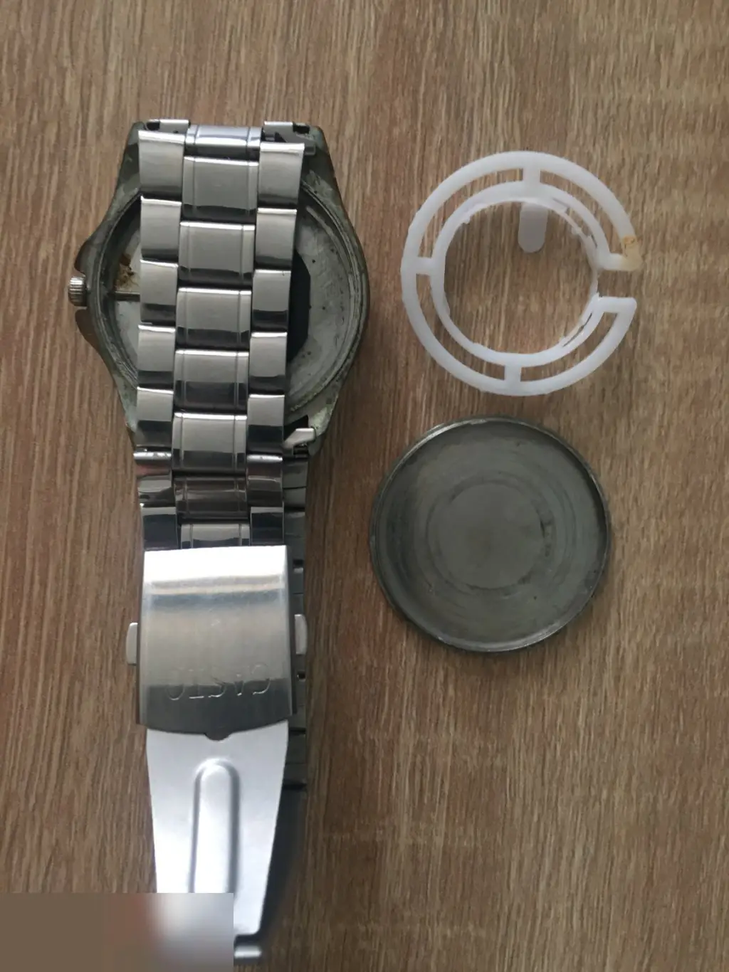 Casio кварцевые мужские наручные часы Japan Movt б/у не на ходу 1