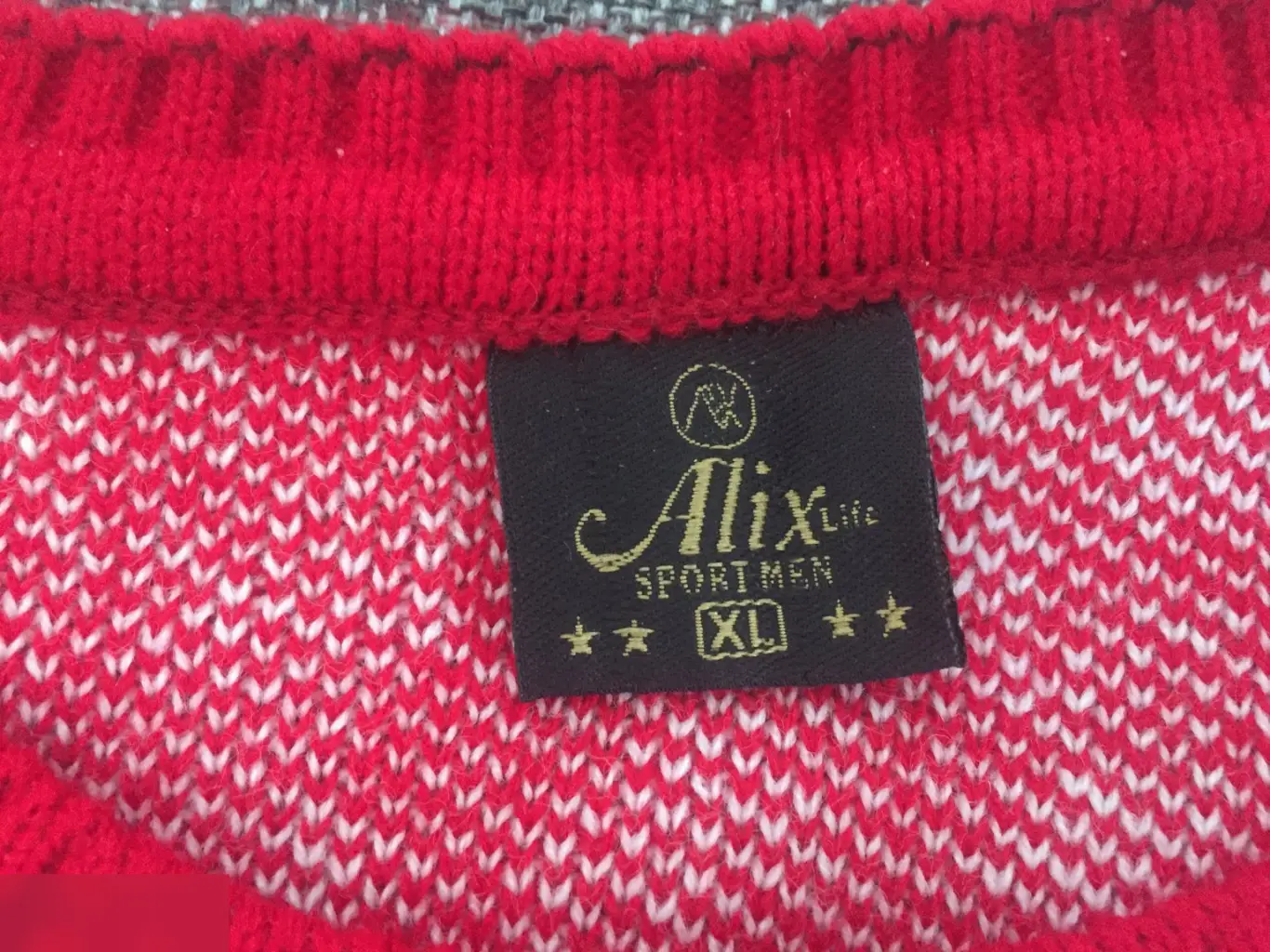 Джемпер мужской новогодний XL Турция 2