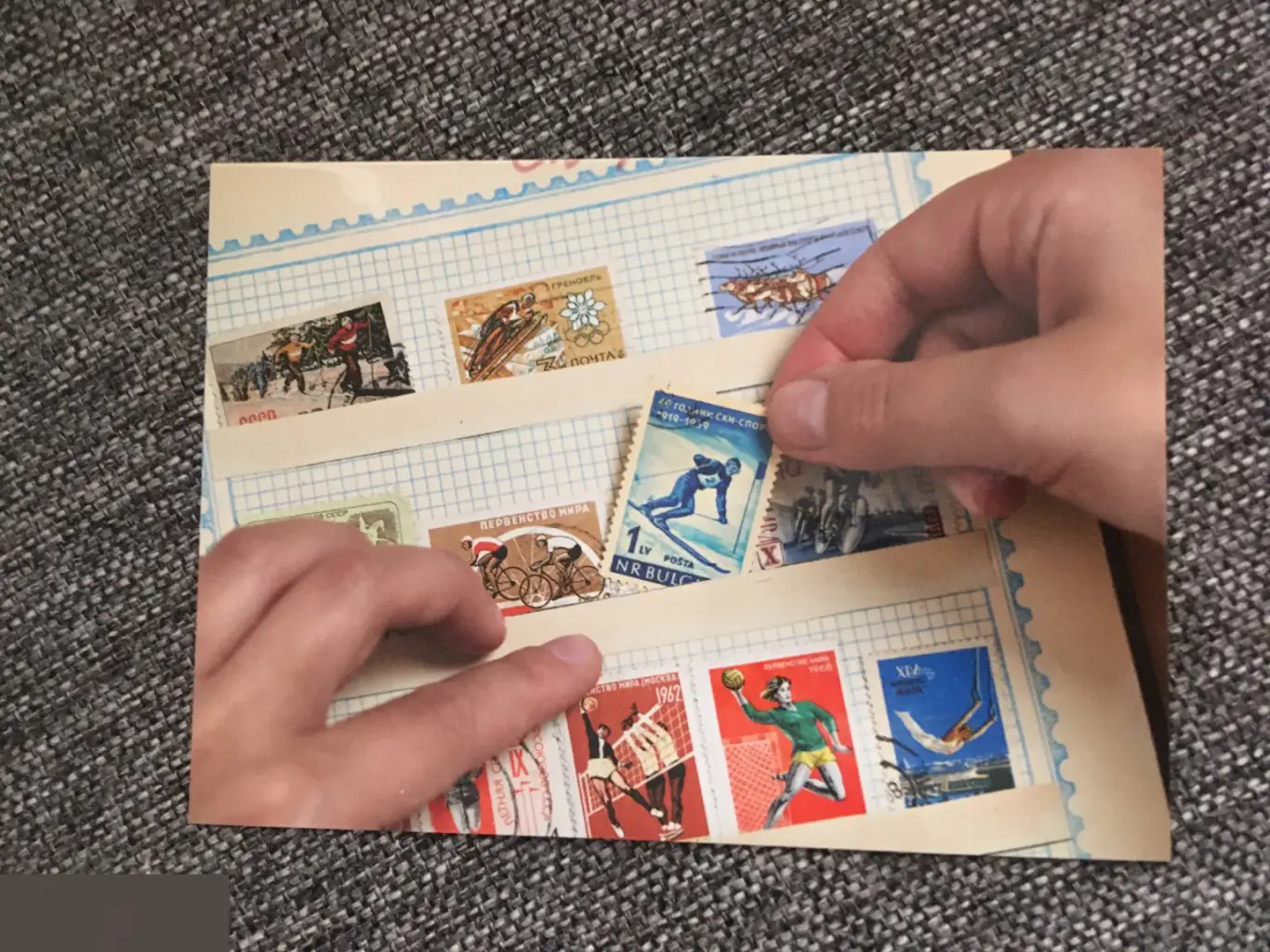 Марки открытка 2018