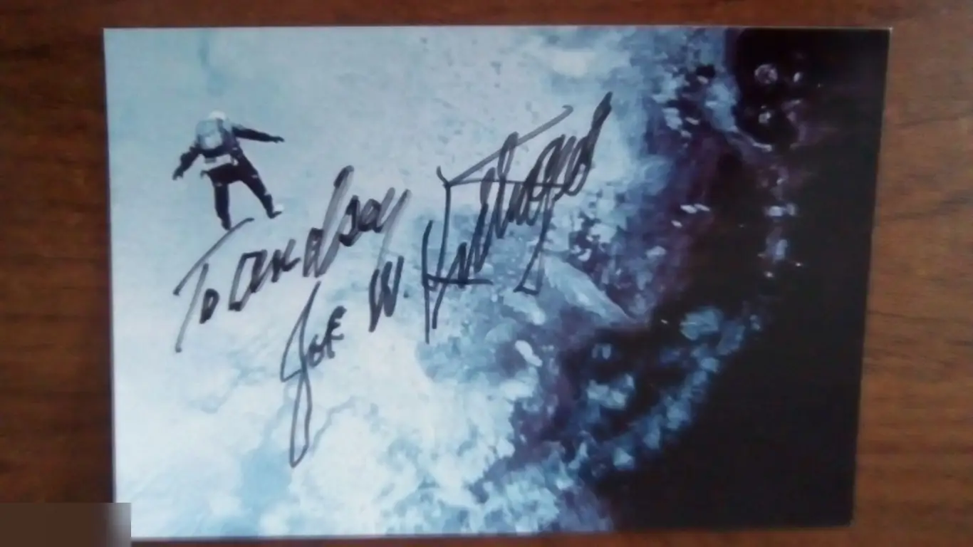 Джозеф Киттинджер автограф на фото