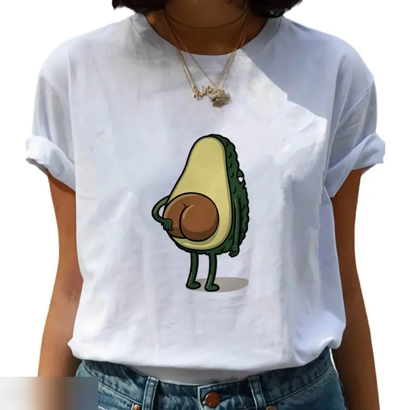 Авокадо футболка женская размер XL