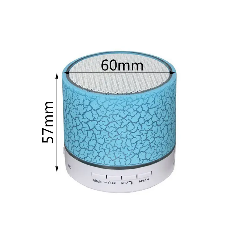Портативная колонка Bluetooth радио mp3 плеер светомузыка led подсветка 4