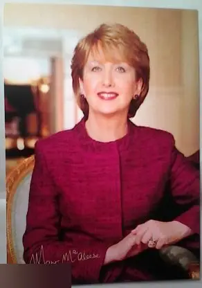 Мэри Патрисия Макэлис напечатанный автограф принт