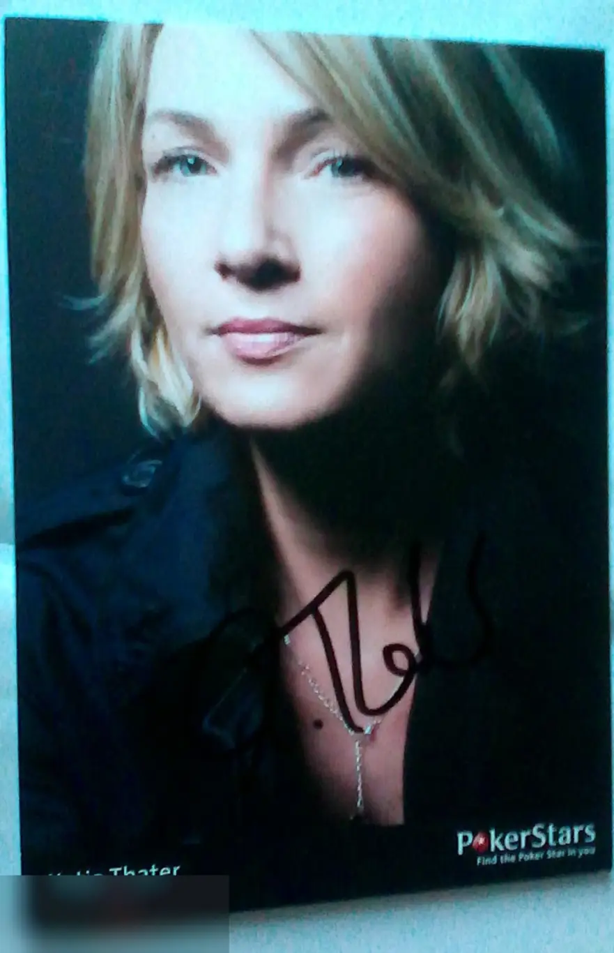 Катя Татер автограф