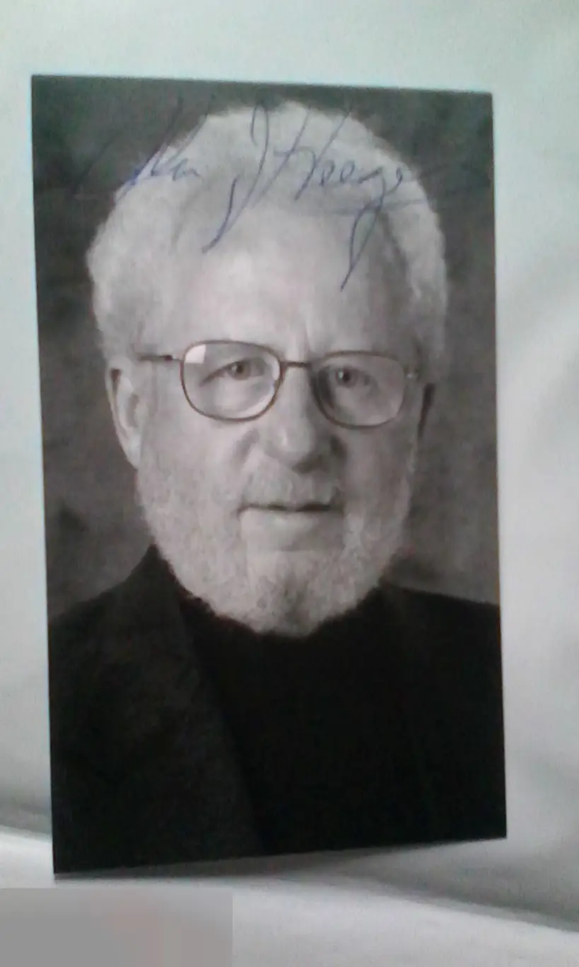 Алан Хигер автограф