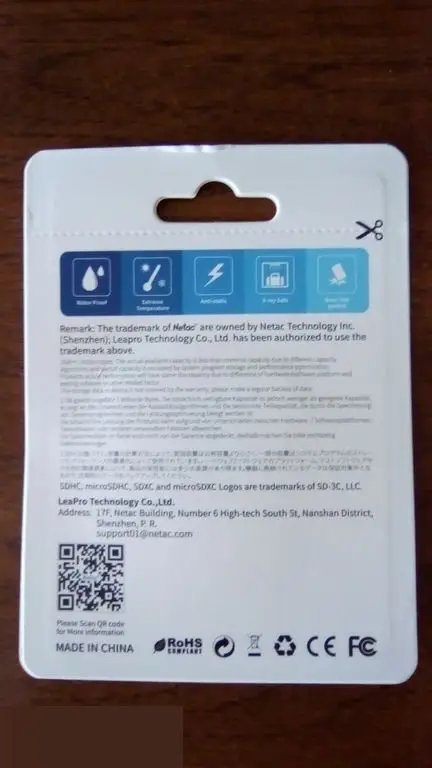 Карта памяти Netac 32Gb MicroSDHC новая 1