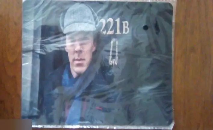 Шерлок Бенедикт Камбербэтч коврик для мыши